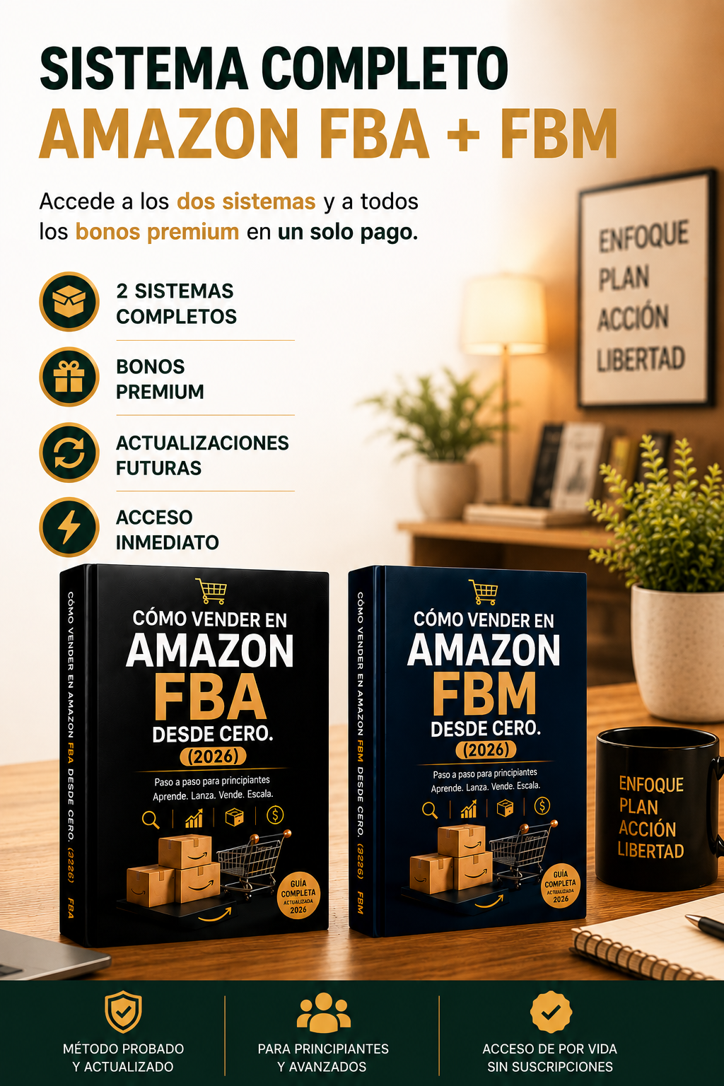 SISTEMA COMPLETO DE VENTAS EN AMAZON FBA + FBM (2026)