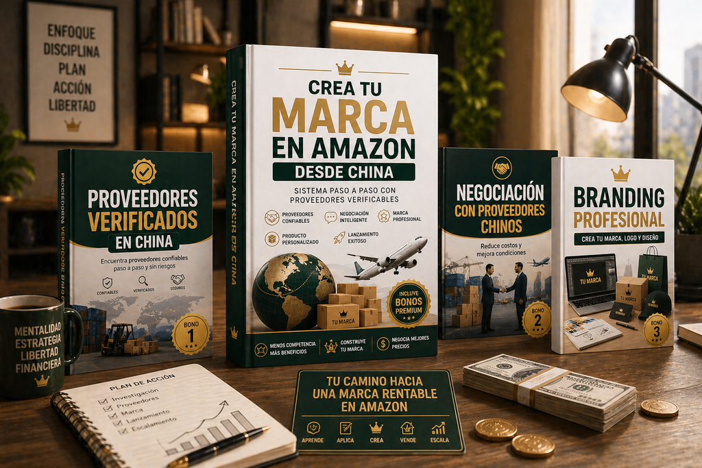 CREA TU MARCA EN AMAZON DESDE CHINA