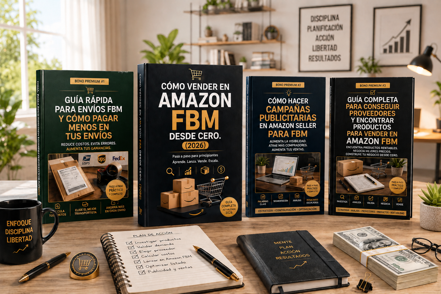 SISTEMA COMPLETO DE VENTAS EN AMAZON FBA + FBM (2026)